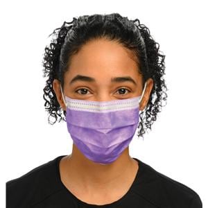 Isofluid Earloop Face Mask ASTM Level 1 Lavender 50/Bx
