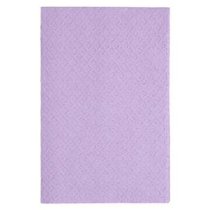 TIDI Ultimate Diamond Bavette 13x18po 3épai Lavande Gaufré à motif diamt 500/cse