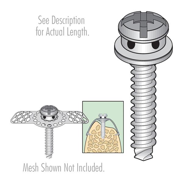 ACE Tenting Screw 4 mm Ea