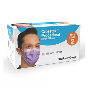 Masque Bande auriculaire ASTM niveau 2 Lavande 50/boîte