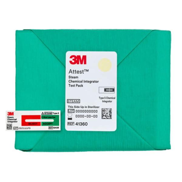 3M Attest Chemical Integrator Test Pack 16/Bx