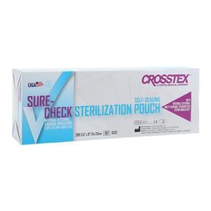 Sure-Check Sterilization Pouch 3.5 in x 9 in 200/Bx, 20 BX/CA