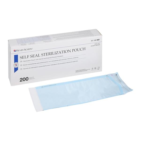Class 4 Pouch Self Seal 5.25 in x 12 in 200/Bx