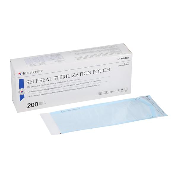 Class 4 Pouch Self Seal 4.25 in x 11 in 200/Bx