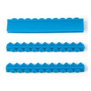 Rails de rechange 10 instruments Bleu 3/sac
