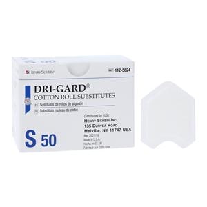 Dri-Gard Substitut de rouleau de coton Blanc Petit 50/boîte