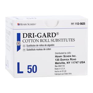Dri-Gard Substitut de rouleau de coton Blanc Grand 50/boîte