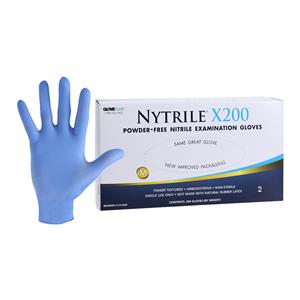 Nytrile X200 Nitrile Gants Moyen Non stérile Bleu 200/boîte