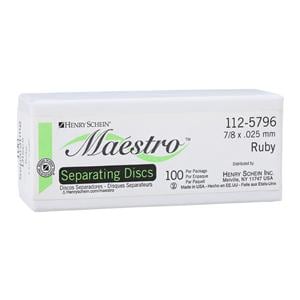 Disques Maestro rubis 100/Paquet