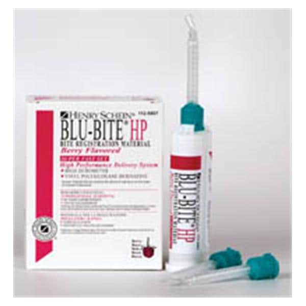 Blu-Bite High Performance Bite Registration Super Fast Set Berry Complete Kit Bx
