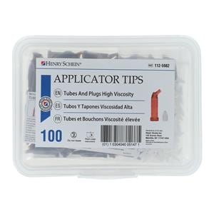 High Viscosity Tube & Plug Amber 100/Pk