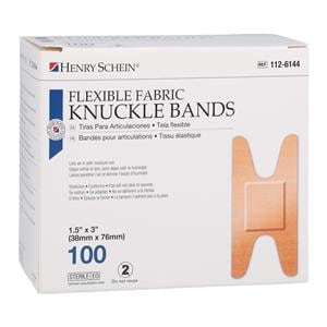 Bandage Fabric 1.5x3" Flesh Sterile 100/Bx
