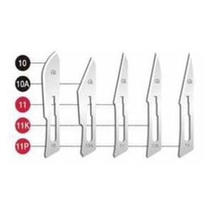 Blade Surgical #11 Sterile 10/Bx