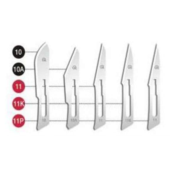 Blade Surgical #11 Sterile 10/Bx