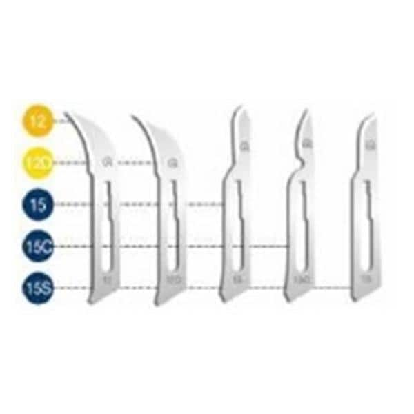Blade Surgical #12B Non-Sterile 10/Bx