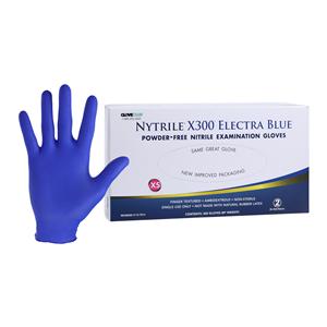 Nytrile X300 Nitrile Gants Très petit Non stérile Bleu électra 300/boîte, 10 BX/CA