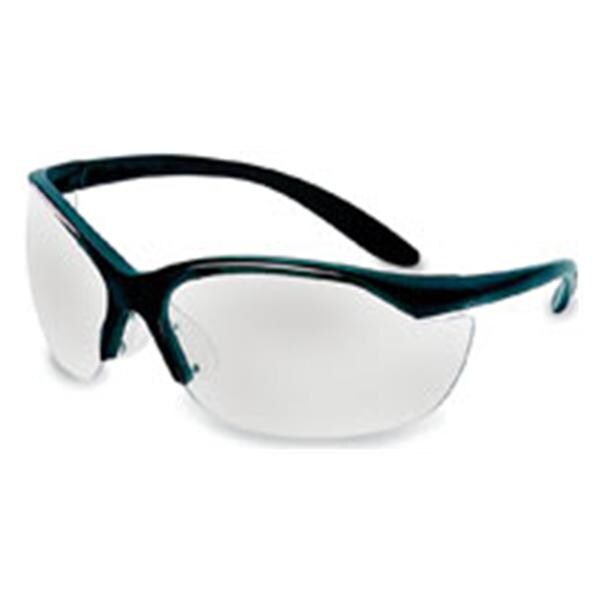 Lunettes Enveloppant Lentille transparente/Monture noire Ch.