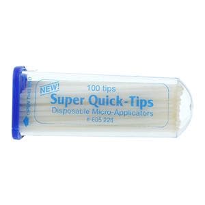 Super Quick-Tips Micro Applicator White 100/Pk