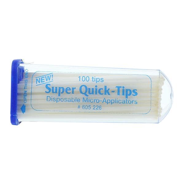 Super Quick-Tips Micro Applicator White 100/Pk
