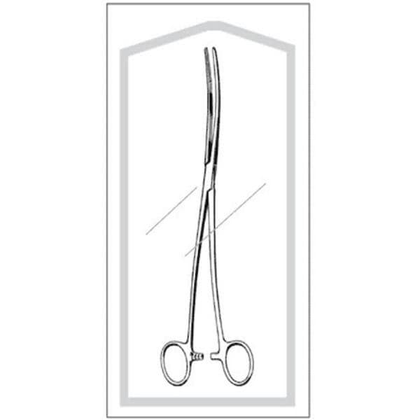 Econo Bozeman Dressing Forcep Double/S-Curved Sterile 25/Bx