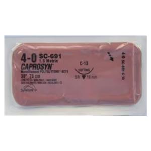 Caprosyn Suture 4-0 30" Glycolide/Lactide Monofilament C-13 Undyed 36/Bx