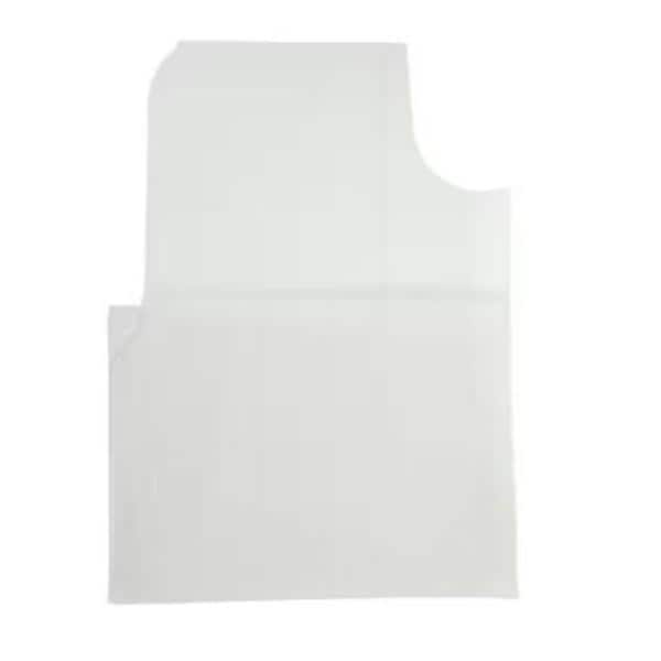 Apex Exam Gown 30 in x 42 in White Small Disposable 50/Ca