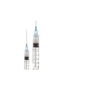 Snap Syringe/Needle 25gx1" 1cc Fixed Needle Safety Reduced Dead Space 25/Bx, 40 BX/CA