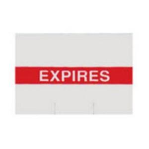 Étiquette Expiration 10 rouleaux/boîte