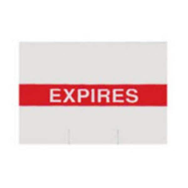 Étiquette Expiration 10 rouleaux/boîte