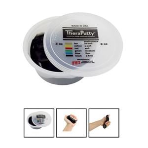 CanDo Theraputty Exercise Putty Black Ea