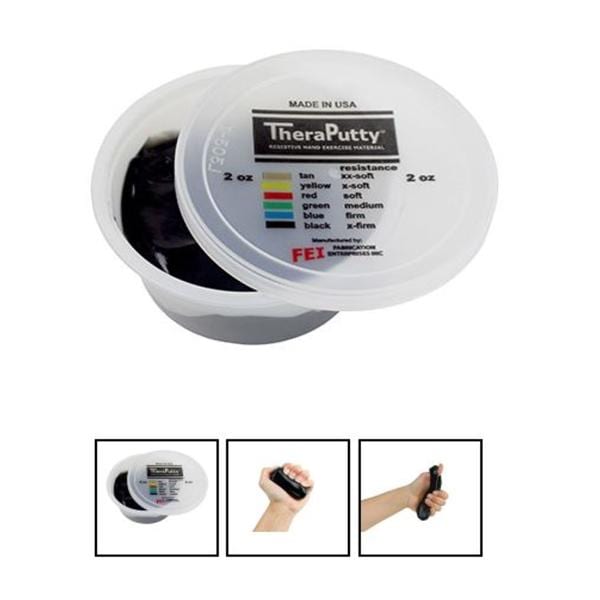 CanDo Theraputty Exercise Putty Black Ea