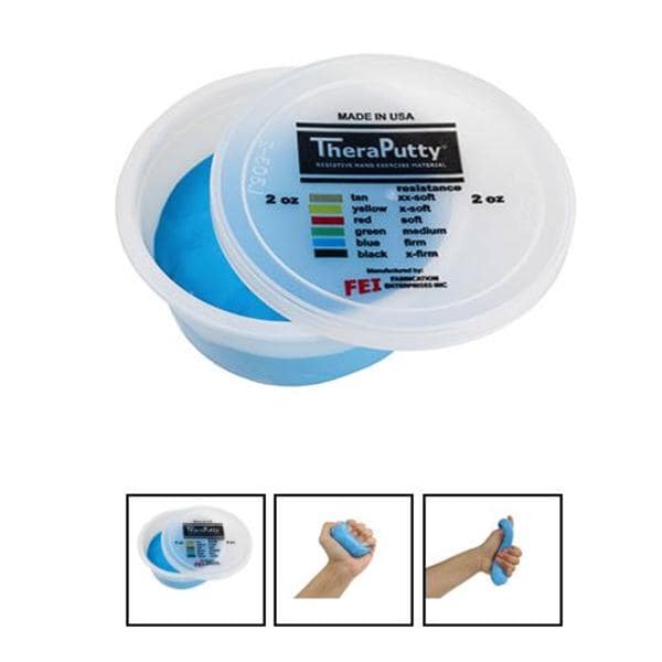 CanDo Theraputty Exercise Putty Blue Ea