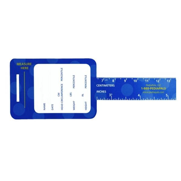Ped Pal Tape Measure Infant Head Ea