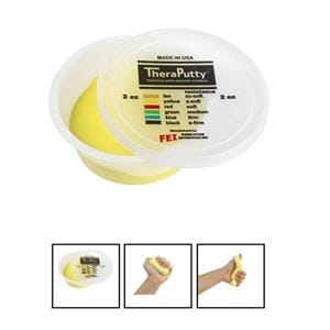CanDo Theraputty Exercise Putty Yellow Ea