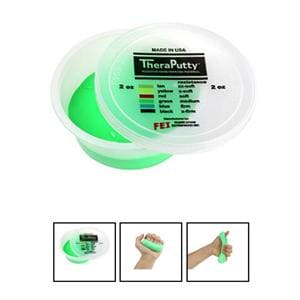 CanDo Theraputty Exercise Putty Green Ea