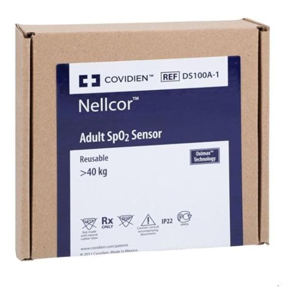 Nellcor DuraSensor Oximetry Sensor Adult Ea