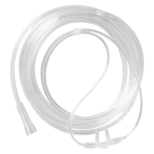 Economy Cannula Oxygen Nasal Adult Clear 7' Tubing 50/Ca