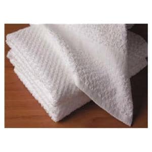 Checkmate Hand Towel White Terry 16x27