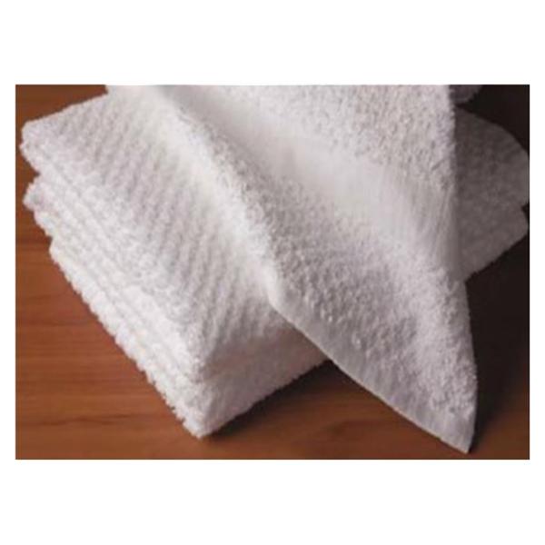 Checkmate Hand Towel White Terry 16x27