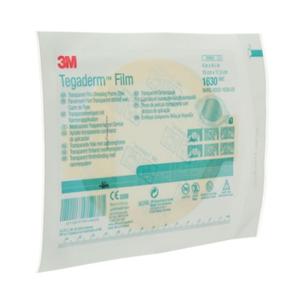Tegaderm Film Frame Style Dressing 4x4-1/2" Sterile Adhesive Adherent Trans LF, 4 BG/CA