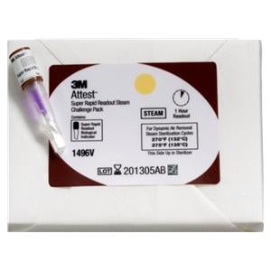 3M Attest Biological Indicator Challenge Pack 12/Ct