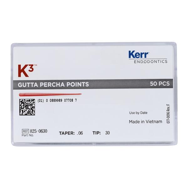 Gutta-percha K3 .06 50/Paquet