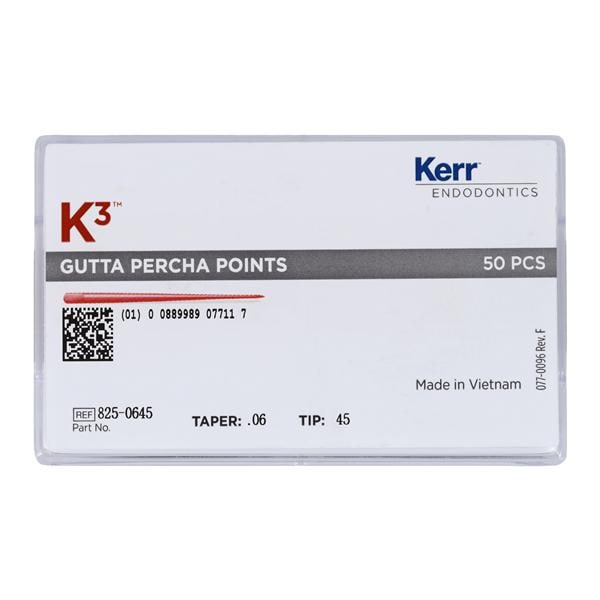 Gutta-percha K3 .06 50/Paquet