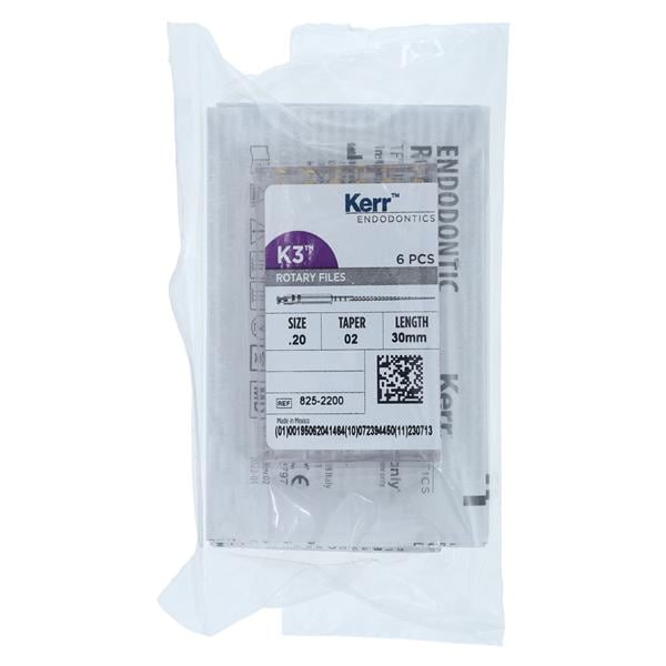 Limes motorisées K3 .02 30mm 6/Paquet