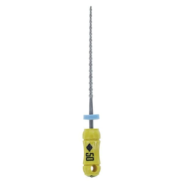 K-Flex Files Hand Flex File 25 mm Size 50 Stainless Steel Yellow 6/Pk