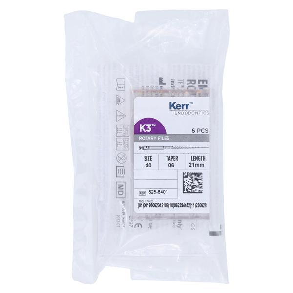 Limes motorisées K3  .06 21mm 6/Paquet
