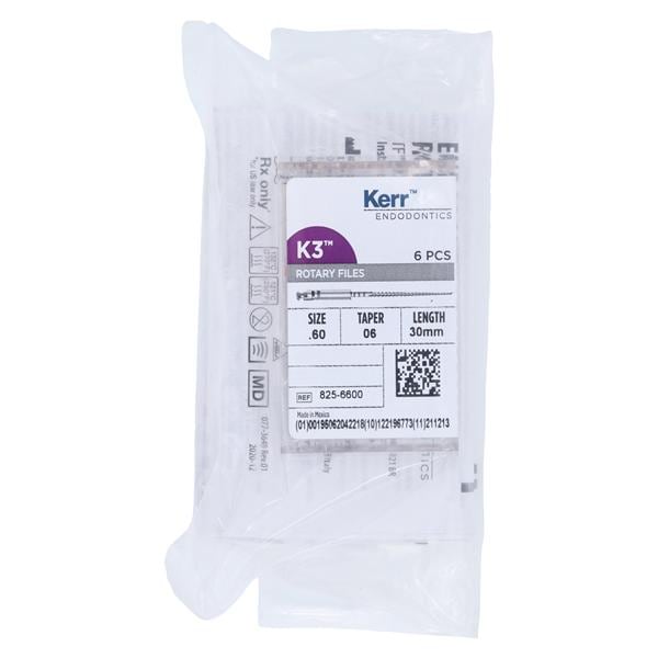 Limes motorisées K3  .06 30mm 6/Paquet