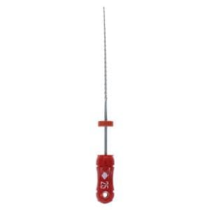 K-Flex Files Hand Flex File 30 mm Size 25 Stainless Steel Red 6/Pk