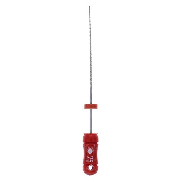 K-Flex Files Hand Flex File 30 mm Size 25 Stainless Steel Red 6/Pk