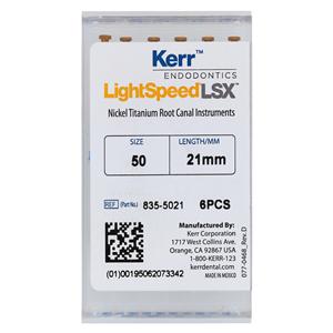 LightSpeedLSX 21 mm 6/Paquet